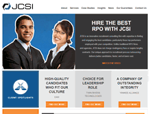 Tablet Screenshot of jcsi.net
